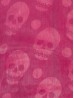 2 LAYERS, SKULL PRINT SCARF